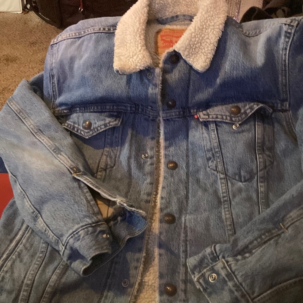 Levi’s blue Jean denim jacket no damage